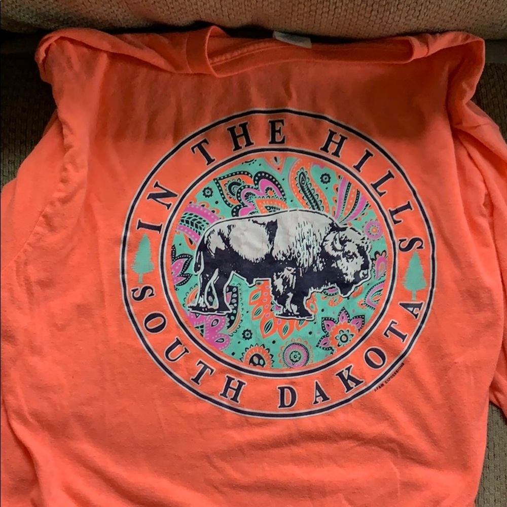 Coral South Dakota Long Sleeve